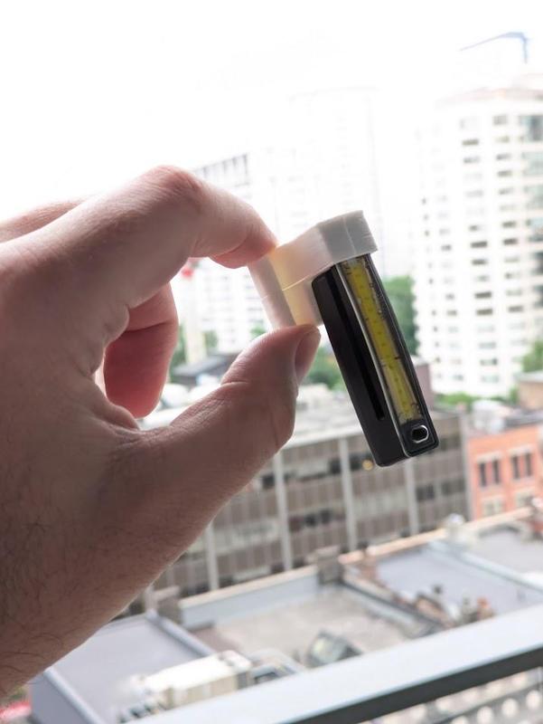 Knog Plus Bike Light Mount with embedded 3x8mm magnet