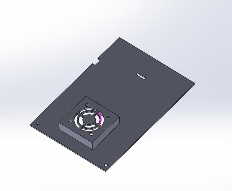 Capot carte mère fan ender3 