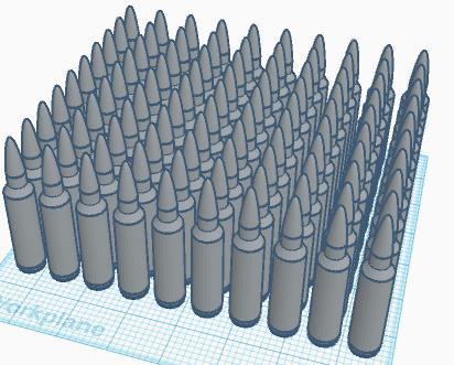 100 rounds of 28 Nosler