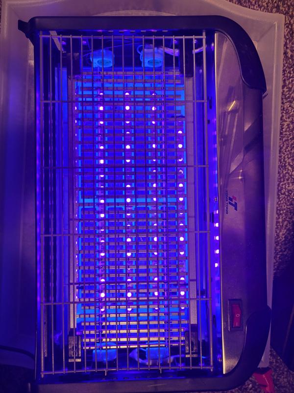 LED tape conversion 20W UV Bug Zapper