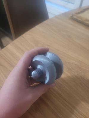 3 Sided Spheroid (Rolling Desk Toy)