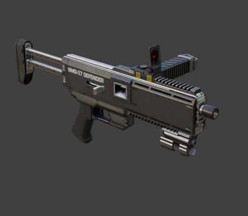 Helldivers 2 Defender SMG