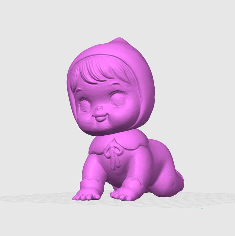 Baby toy - vintage korean kawaii rubber
