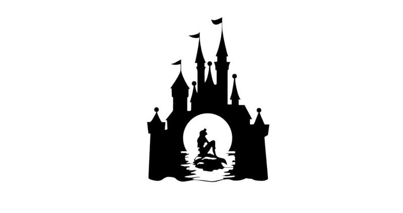 DISNEY CASTLE The little Mermaid