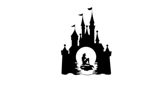 DISNEY CASTLE The little Mermaid