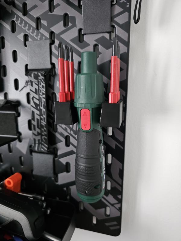 Skadis Parkside Eletric screwdriver