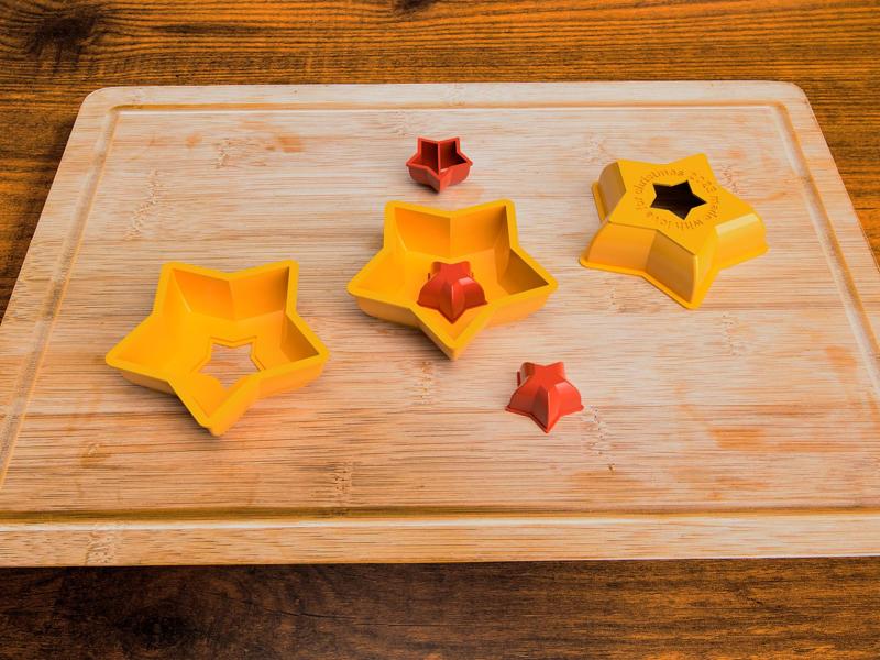 Star mold for cooking