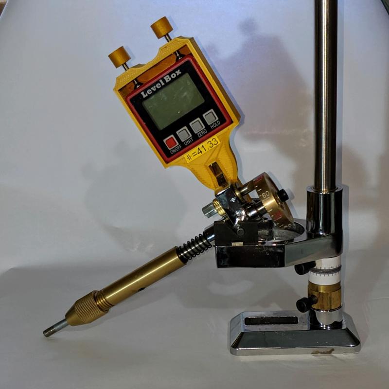 Digital Faceting Angle Indicator