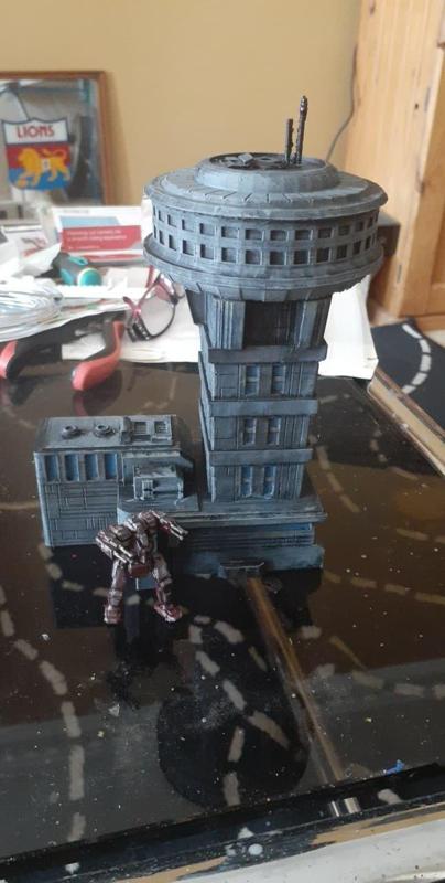 Battletech Aircom tower