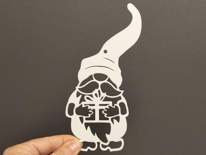 gnome crhistmas ornament