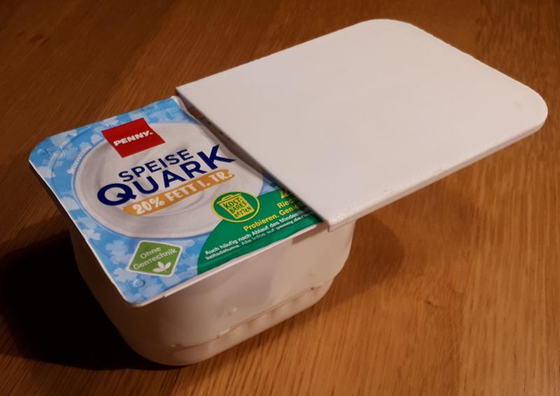 Curd cover / Quarkdeckel
