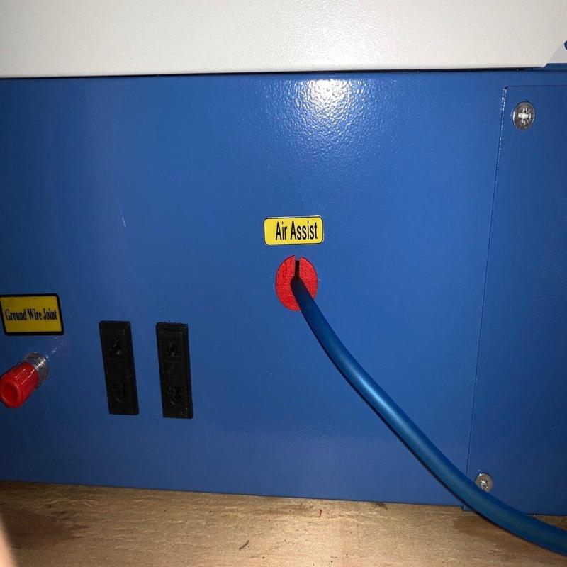 K40 CO2 Laser air assist hose grommet