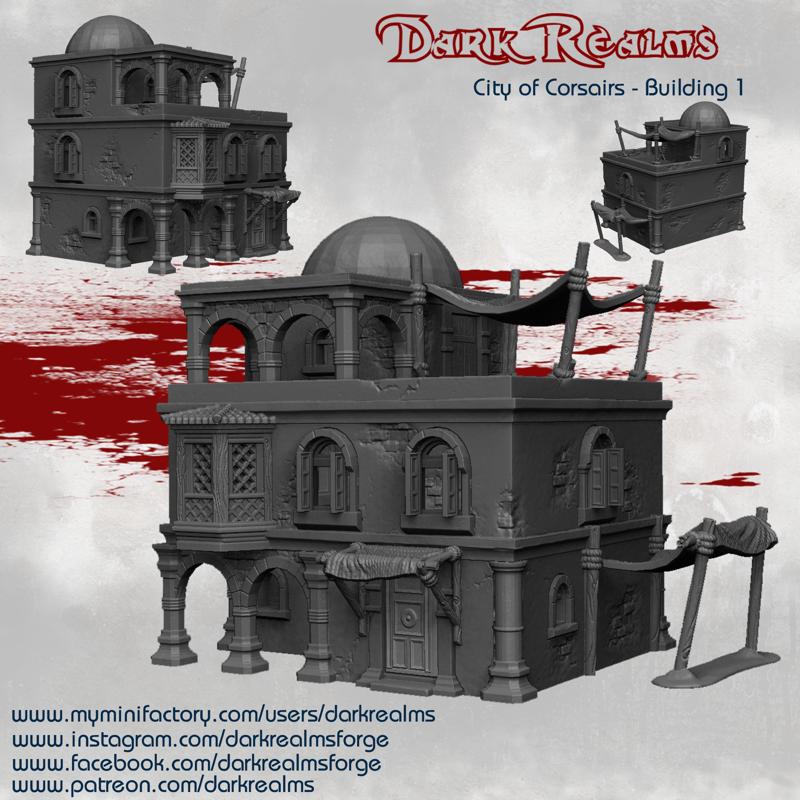 Dark Realms City of Corsairs - Building 1