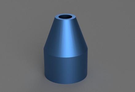 Liquid soap screwable funnel