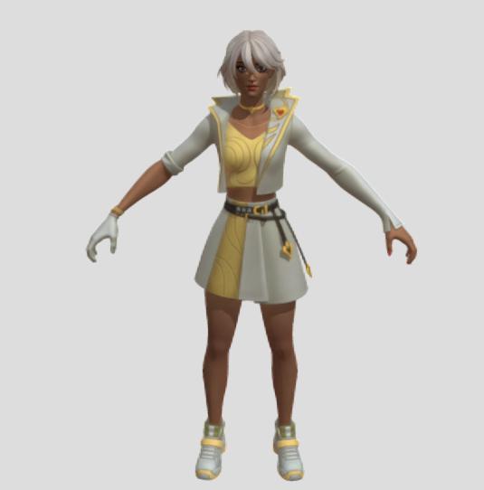 Aphrodite Fortnite Skin rip by mcka3ax