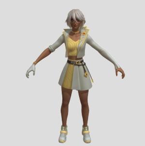 Aphrodite Fortnite Skin rip by mcka3ax
