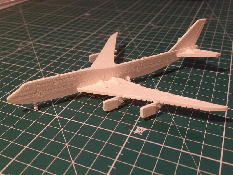 Boeing 747-8I Kit Card