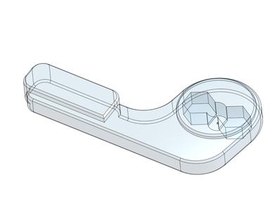 Film Camera Advance Lever / Palanca de arrastre de cámara analógica