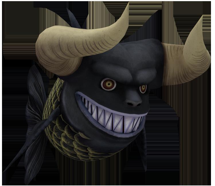 Fighting Fish from One Piece