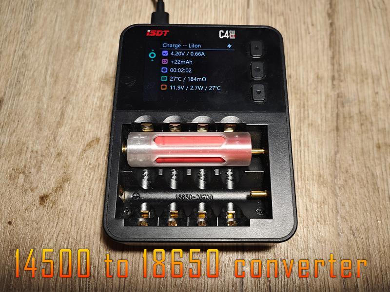 14500 to 18650 converter
