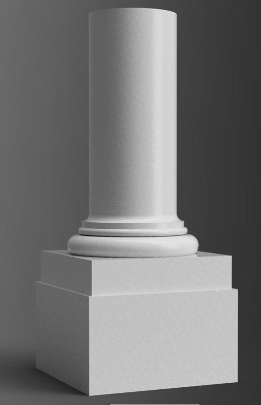 1:12 Theed Column