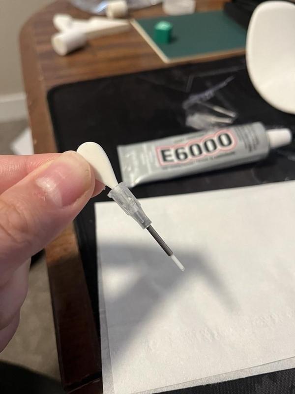 E6000 adhesive nozzle pin