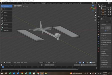 simple monkey glider v8