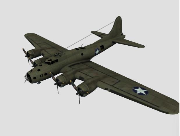 B-17 Late edition American bomber