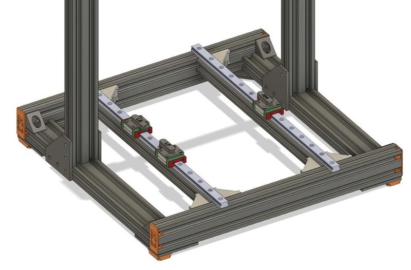 MGN12C Linear rails for Y axis on Prusa i3 Mk2.5 Bear