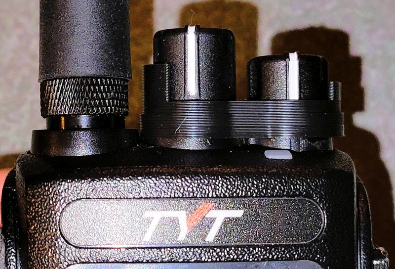 TYT MD-UV390 MD-390 Knob Guards (Revised)