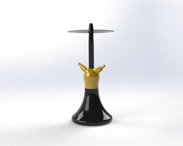 nearly fully printable Shisha/Hookah