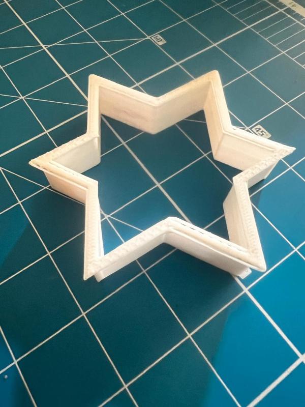cortador en forma de estrella