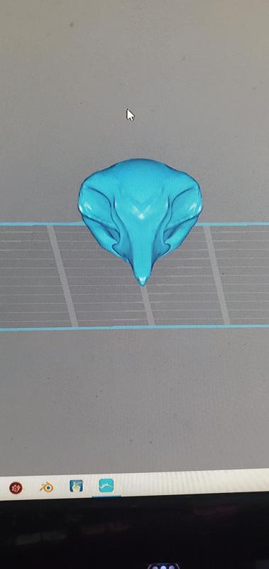 Bird skull Charm pendant