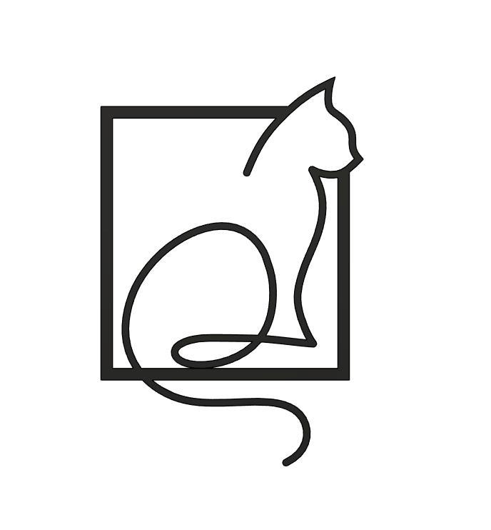 Line Art Cat