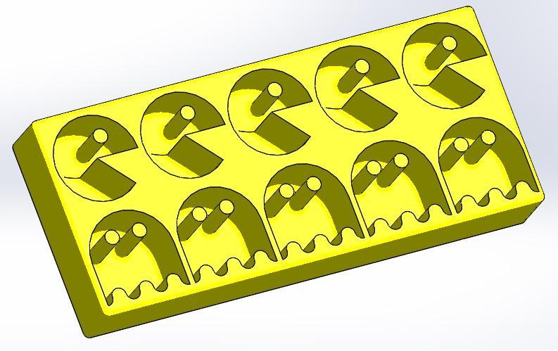 PacMan Ice Cube Tray