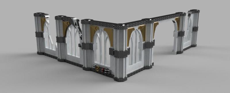 Sector Imperialis Style 40k Ruins / Terrain Mk1