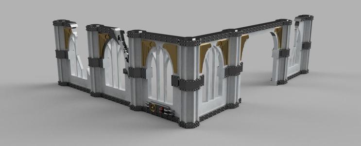 Sector Imperialis Style 40k Ruins / Terrain Mk1