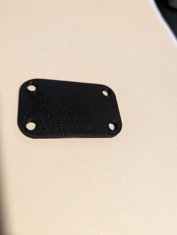 Blank Plaque to string on a lanyard