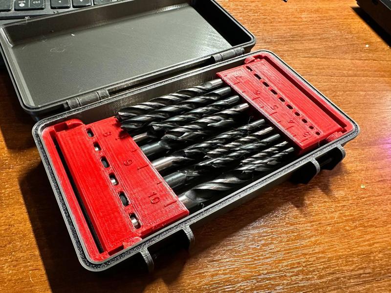 Rugged Drill Organiser 3 to 10 mm