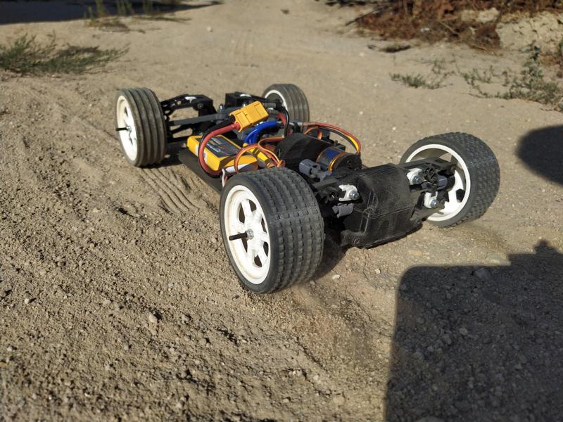RC Truggy - Fully 3D printed RC car