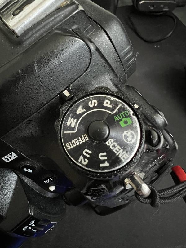 Nikon D750 Scene Dial lock
