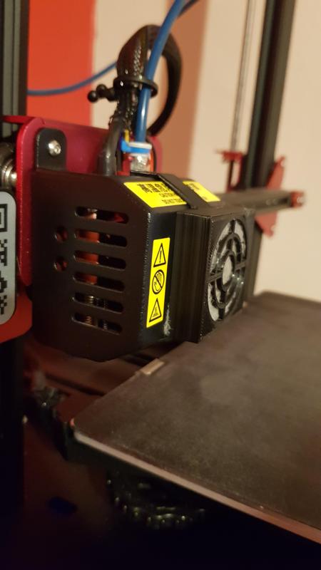 Fan cover for CR10 S PRO
