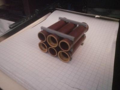 Náklad   roury kamenina pro modely 1:43