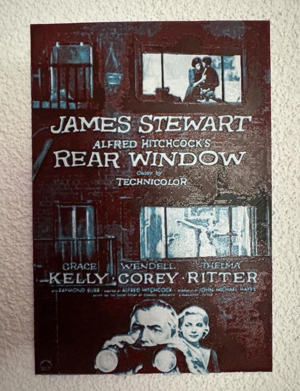 Rear Window Poster Print