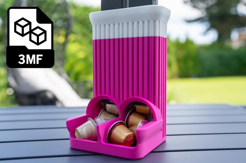 Nespresso double sleeve stand