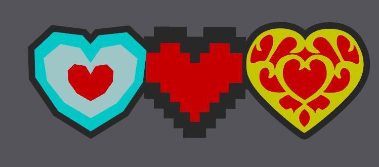 Zelda Heart Lightbox