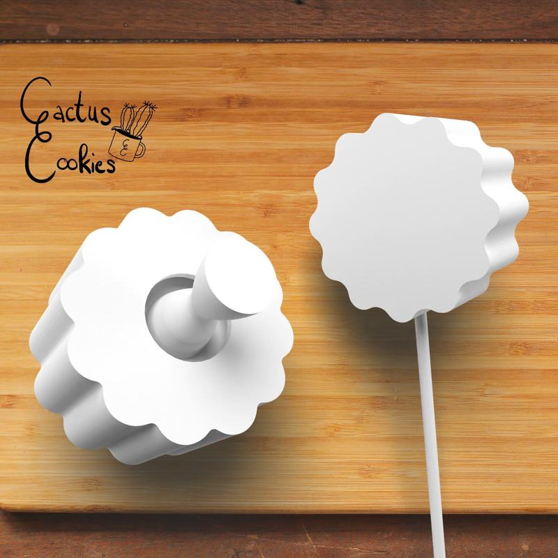 Scalloped Circle cake pop mold 0645_4