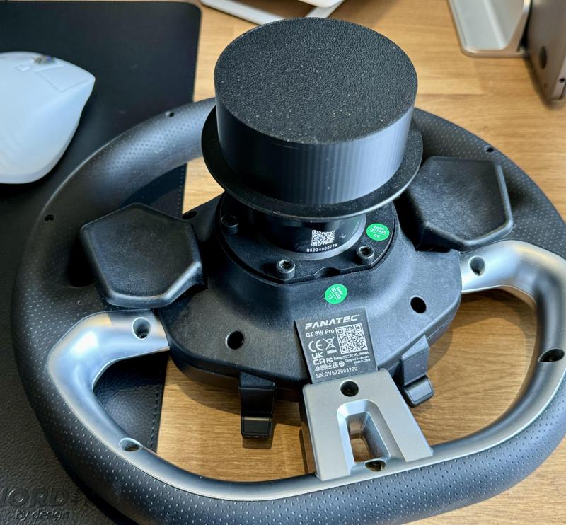 Fanatec QR2 wheel side dust cover