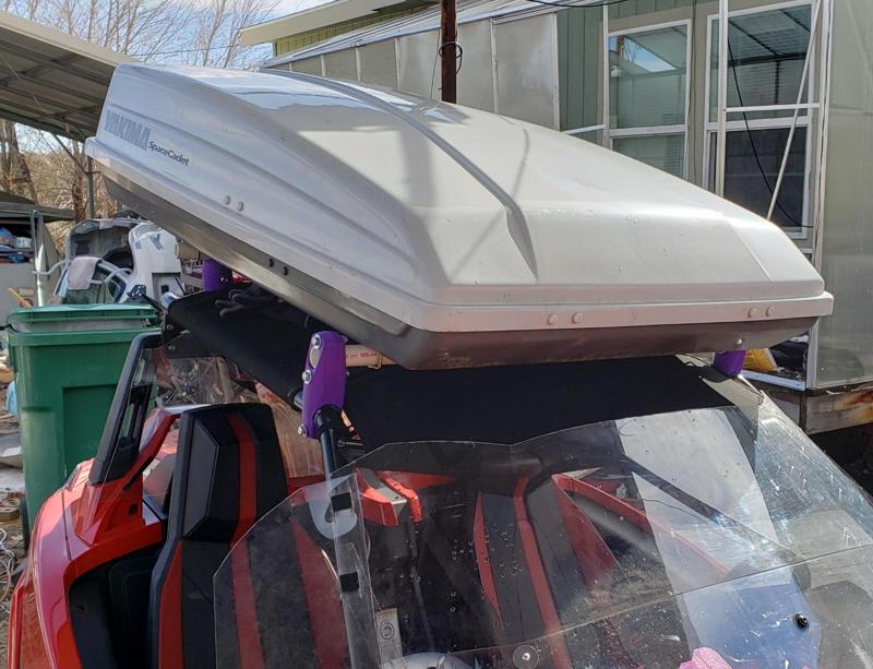 Polaris Slingshot Roll Cage Cargo Rack Mounting