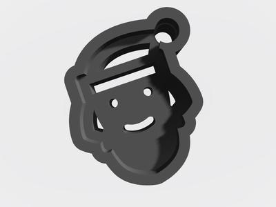 Keychain Santa Claus